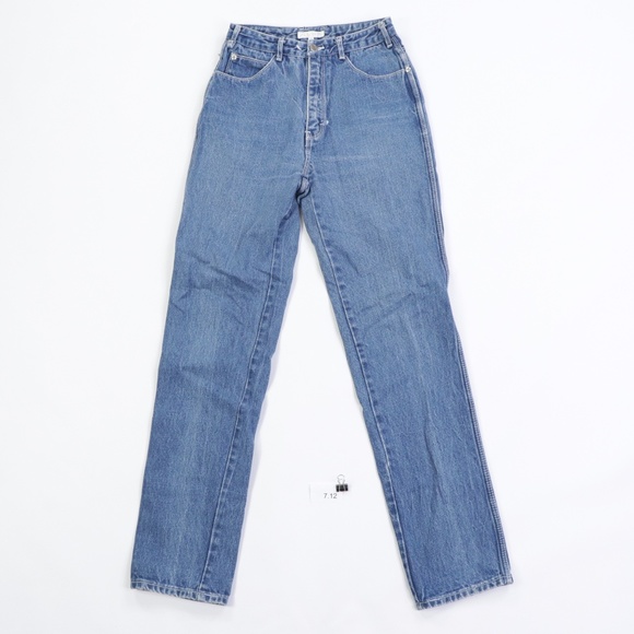 90s Streetwear Womens Size 7 Tapered Leg Mom Jeans - Picture 1 of 8